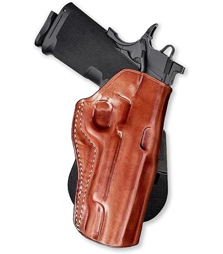 整備済 GALCO THE COP LOT HOLSTER 革製ホルスター COP 3 Slot Strongside/Crossdraw Belt Holster